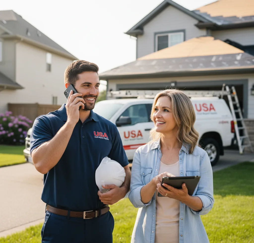 USA Roof Repair Experts customer support in Ucon